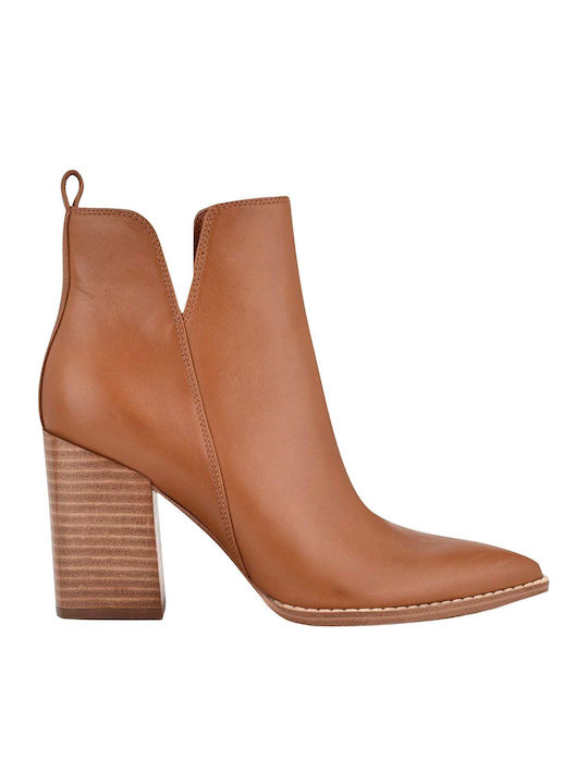 Birds Birds Leder Stiefeletten Damen Tabac Braun