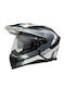 O'Neal D-SRS Nomad Black/White/Gray V.26 Κράνος Μηχανής Full Face ECE 22.06