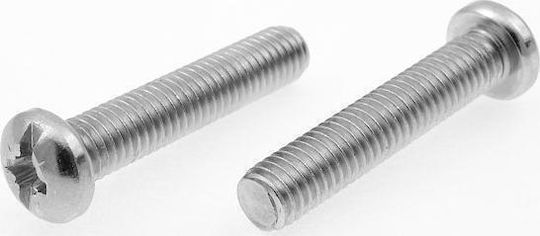 Schraube Verzinkt mit Durchmesser M6 und Länge 30mm Head Screw