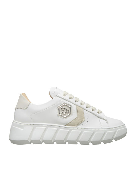 Hexagon Sneakers Beige