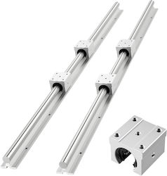 Σετ Γραμμικής Ράγας Vevor Sbr25 2 Τεμάχια 1200 Mm 47,24 Inch Οδηγοί Γραμμικής Κίνησης 4 Τεμάχια Ολισθητήρες Ρουλεμάν Πλήρως Υποστηριζόμενος Άξονας Κοπτικές Λειαντικές Φρεζάρισμα Διάτρηση Μηχανές Άλλα Σετ Γραμμικής Ράγας Vevor Sbr25 2 Τεμάχια 1200 Mm 47,24 Inch Οδηγοί Γραμμικής Κίνησης 4 Τεμάχια Ολισθητήρες Ρουλεμάν Πλήρως Υποστηριζόμενος Άξονας Κοπτικές Λειαντικές Φρεζάρισμα Διάτρηση Μηχανές Άλλα