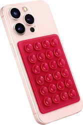 Single Side Sticker 8x5cm Non-Slip In Red Colour