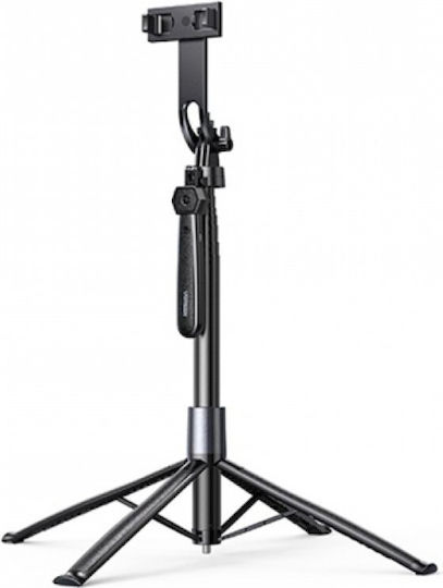 Ugreen LP849 Selfie Stick Τρίποδο Κινητού Bluetooth Μαύρο