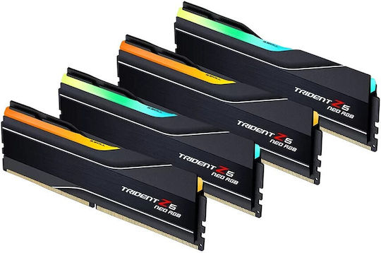 G.Skill Trident Z5 Neo RGB DDR5 246GB RAM with 4x61GB Modules and Speed 6000 for Desktop