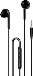 Dudao X3 Earbuds Freisprecheinrichtung Kopfhörer mit Stecker 3.5mm Schwarz
