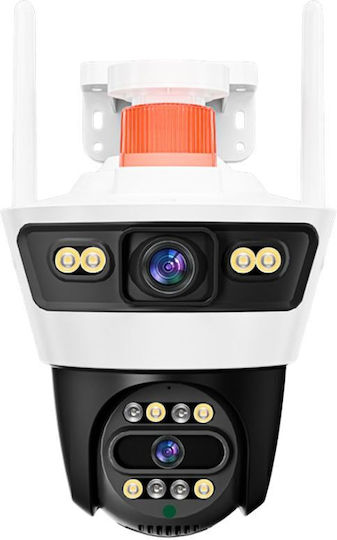 Jortan IP Dual Κάμερα Παρακολούθησης Wi-Fi Full HD+ 4MP Αδιάβροχη με Φακό 2.8-12mm
