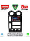 Lenovo Car Audio System Hummer H2 2001-2007 (Bluetooth/USB/WiFi/GPS/Apple-Carplay/Android-Auto) with Touch Screen 9"