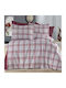 MayHome Σετ Σεντόνια King Size 260x240εκ. Γεωμετρικό (4τμχ)