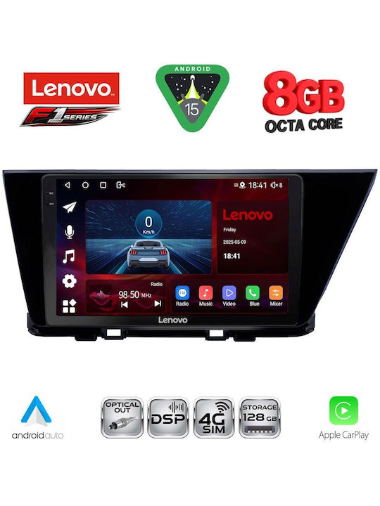 Lenovo Car Audio System for Kia Niro 2017-2021 (Bluetooth/USB/WiFi/GPS/Apple-Carplay/Android-Auto) with Touch Screen 9"