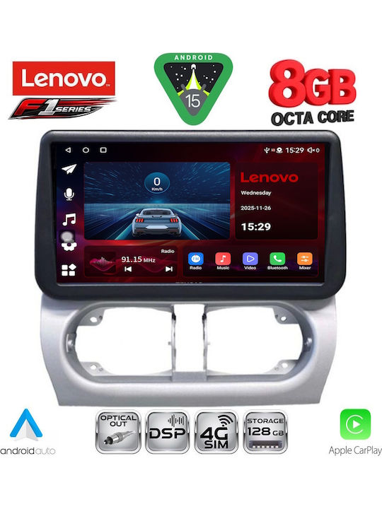 Lenovo Car Audio System for Opel Corsa / Tigra 2000-2006 (Bluetooth/USB/WiFi/GPS/Apple-Carplay/Android-Auto) with Touch Screen 9"
