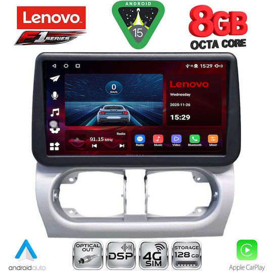 Lenovo Car Audio System for Opel Corsa / Tigra 2000-2006 (Bluetooth/USB/WiFi/GPS/Apple-Carplay/Android-Auto) with Touch Screen 9"