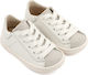 Babywalker White Baptism Leather Sneakers