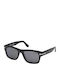 Tom Ford Unisex Sunglasses With Black Horn-Rimmed Frame And Black Gradient Lens