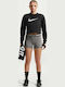 Dri-FIT Pro Dri-fit Training Γυναικείο Κοντό Κολάν Grey Heather / Black