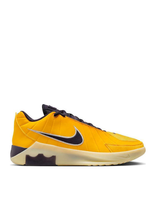 Nike LeBron Witness 9 Low Basketball Shoes Yellow