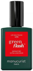 Manucurist Green Flash Oja Verde Lava 15ml