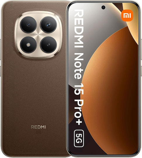 Xiaomi Redmi Note 15 Pro+ NFC 5G Dual SIM (12/512GB) Кафяв Мока