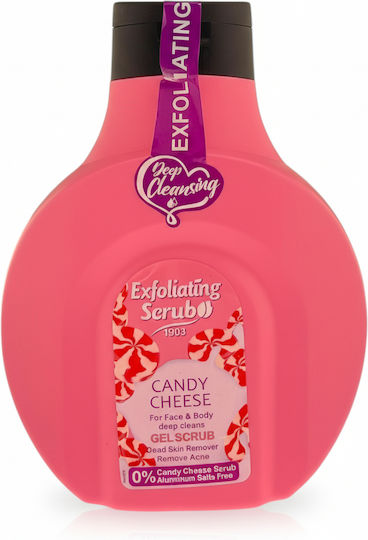 Gel Exfoliant cu Miros de Brânză și Bomboane Wokali 500 Ml