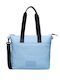 Damenbeutel Schultertasche Blau