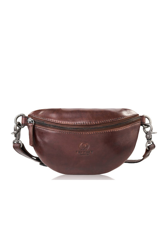 Paolo Peruzzi Women's Бъм Баг на кръста Кафяв