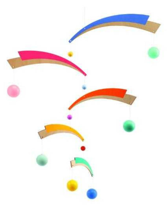 Djeco Kinderwanddekoration Zimmer Mobile 42x55cm