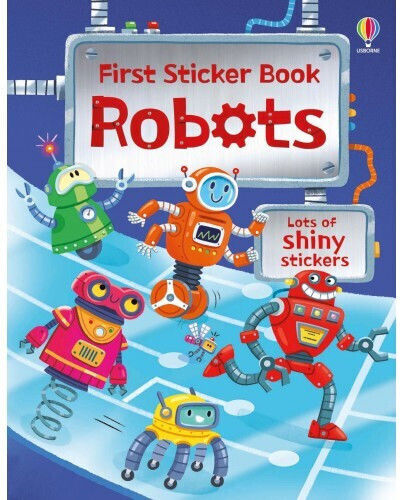 First Sticker Book Robots