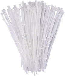 EL-Tech Plastik Kabelbinder in Weißer Farbe (1Stück) 133-292003050