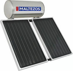 Maltezos H R 160L/3E/2 Ηλιακός Θερμοσίφωνας 160lt Inox Τριπλής Ενέργειας 2.7τ.μ. Επιλεκτικός
