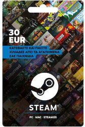 Steam Gift Card 30€ PC Steam Gift Card 30€ PC
