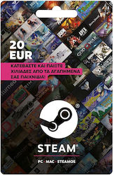 Steam Gift Card 20€ PC Steam Gift Card 20€ PC