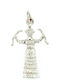 Drandakis Drandakis Charm Schlange aus Silber