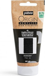 Culori Acrilice Pebeo Origin 60ml Grafit Irides...