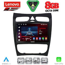 Lenovo Автомобилна Аудио Система За Mercedes-Benz CLK Class 2000-2004 С Bluetooth USB И GPS Lenovo Автомобилна Аудио Система За Mercedes-Benz CLK Class 2000-2004 С Bluetooth USB И GPS