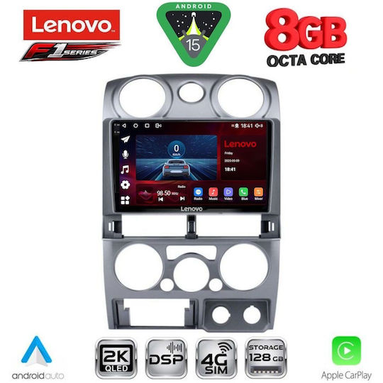 Lenovo Car Audio System Isuzu D-Max 2008-2012 (Bluetooth/USB/WiFi/GPS/Apple-Carplay/Android-Auto) with Touch Screen 9"