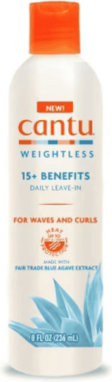 Cantu Leave In Conditioner Volume for Curly Hair 236ml