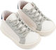 Babywalker Taufschuhe für Jungen Weiß Grau