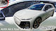 Heko Set of Windbreakers Front and Rear Car Dark Fime for Audi A6 E-Tron 5D Avant 2024+ 4pcs