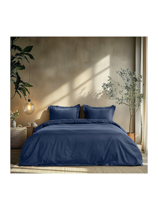 Beauty Home Set Cotton Satin Duvet Cover 170x25...