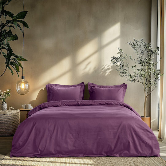 Beauty Home Σετ Υπέρδιπλη 230x250cm Art 1700 Μωβ