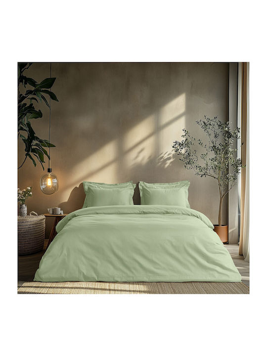 Beauty Home Set Bed Sheets Super-Double with Ru...