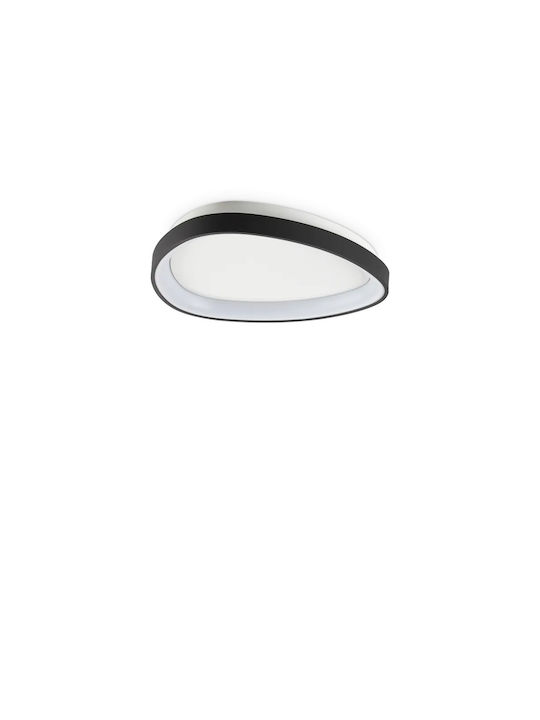Ideal Lux Таванно осветление 42.5бр Черен с Вграден LED
