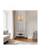 SteweHome Floor Lamp Base Black 145x28 Cm