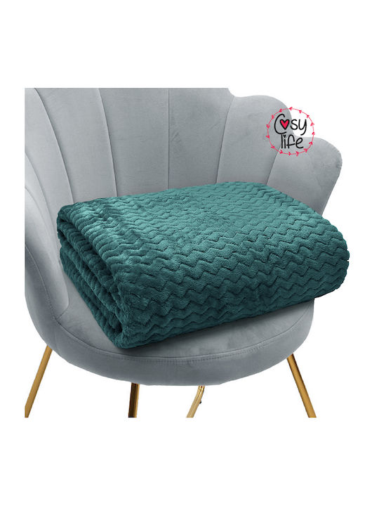 Cosy All Seasons Velvet Blanket Single 160x220c...