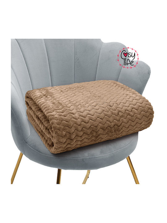 Cosy All Seasons Velvet Blanket Single 160x220c...