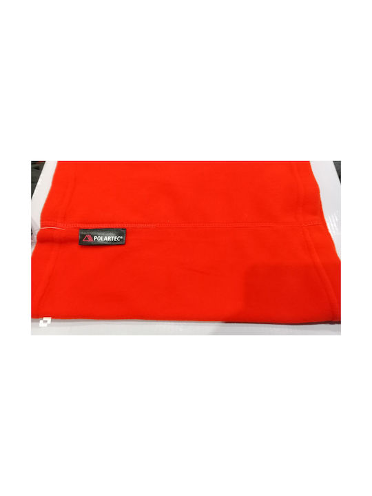 Northfinder Motorcycle Rider Neck Warmer Fleece Orange Color