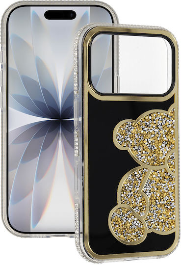 Teddy Bear Case Samsung Galaxy S25 Ultra Gold