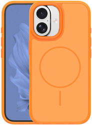 Frame Thin Mag Case Iphone 16 6 1" Orange Frame Thin Mag Case Iphone 16 6 1" Orange