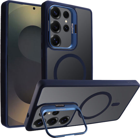 Idol 1991 Magstand Задна корица Силикон Прозрачен (Galaxy S25 Ultra)