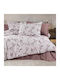 MayHome MayHome Steppdecken Set Einzel 160x240cm Floral 350 GSM