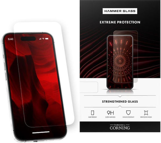 Tempered Glass Hammer Glass Apple Iphone 14 Pro Corning 1 Τεμ